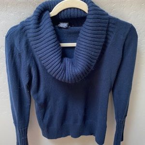 Its Our Time Navy Blue Sweater